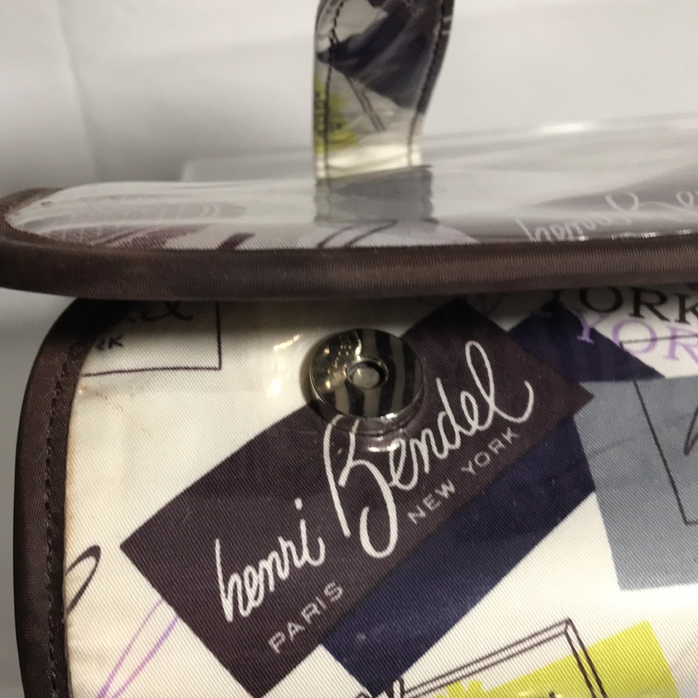 Henri Bendel Heritage Train Case Toiletry Cosmetic Case - Picture 5 of 12